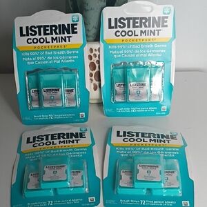 Cool Mint Breath Strips Pocketpaks — Teal